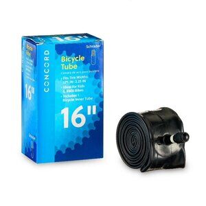 Concord Replacement Bicycle Inner Tube, 16"